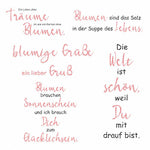 Digiset Magnolie Plotten, Sublimation, Drucken - Sewando