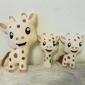 Stickdatei Gerda Giraffe In the Hoop Set 666 - Sewando