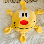 Stickdatei Sonne In the Hoop Geburt Schnuffeltuch 666 Virus Willi - Sewando
