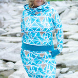 Schnittmuster Hoodie/Hoodiekleid JULIETA 34-52 + Kragen Add on : - Sewando