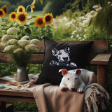 Stickdatei Applikation Bullterrier "Gracie" - realistisch - FÜR HELLE & DUNKLE STOFFE
