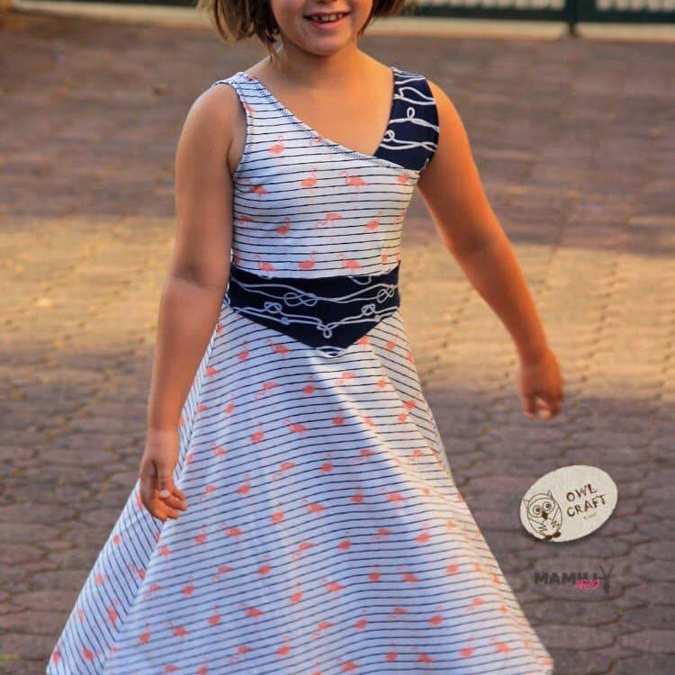 E-Book Sommerkleid Kids Smilla Gr. 116-164 - Sewando