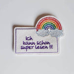 Stickdatei - Lesehilfe - Lineale mit versch. Motiven (Schulanfang, Grundschule, Einschulung) - Sewando