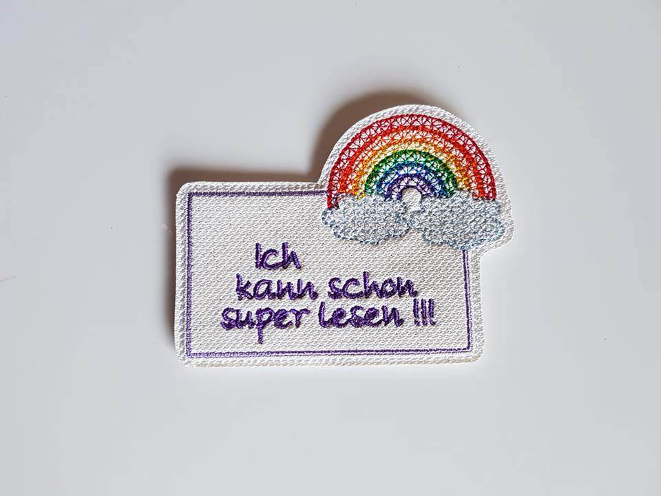Stickdatei - Lesehilfe - Lineale mit versch. Motiven (Schulanfang, Grundschule, Einschulung) - Sewando