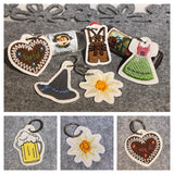 Stickdatei - Anhänger "Okt.fest / Wies´n" (8 Dateien)