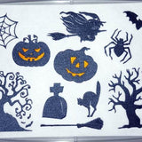 Halloween Silhouette Stickdatei - Sewando