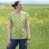 einfaches basic Kinder Shirt nähen mit Schnittmuster - Sewando