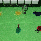Stickdatei fuer ein Mega-Memory-Spiel mit Beutelchen ITH - Sewando