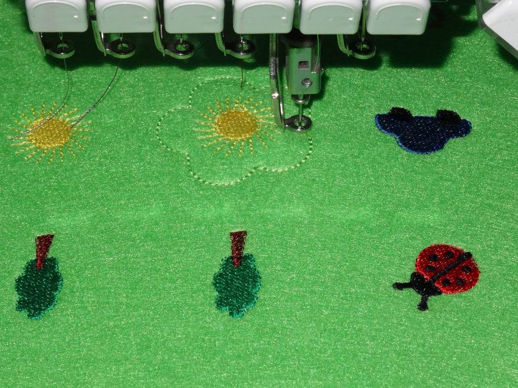 Stickdatei fuer ein Mega-Memory-Spiel mit Beutelchen ITH - Sewando
