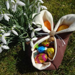 Eierkoerbchen Osterkoerbchen Hase nähen - Sewando