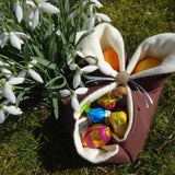 Eierkoerbchen Osterkoerbchen Hase nähen - Sewando