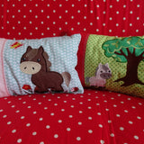 Pferd Taschenmotiv + Kissen ITH Stickdatei - Sewando