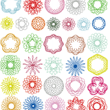 Stickdatei - Zirkel Mandala Mini Blumen 2 bis 4cm Teil 1 - Sewando