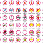 Stickdatei SET Minibuttons - Sewando