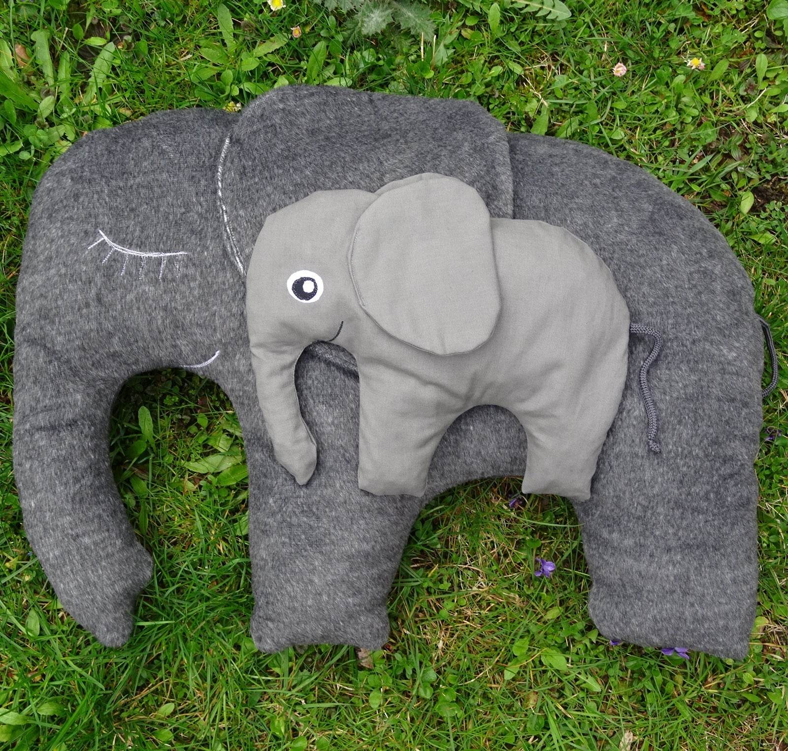 Elefant Kissen in 4 Größen nähen - Sewando