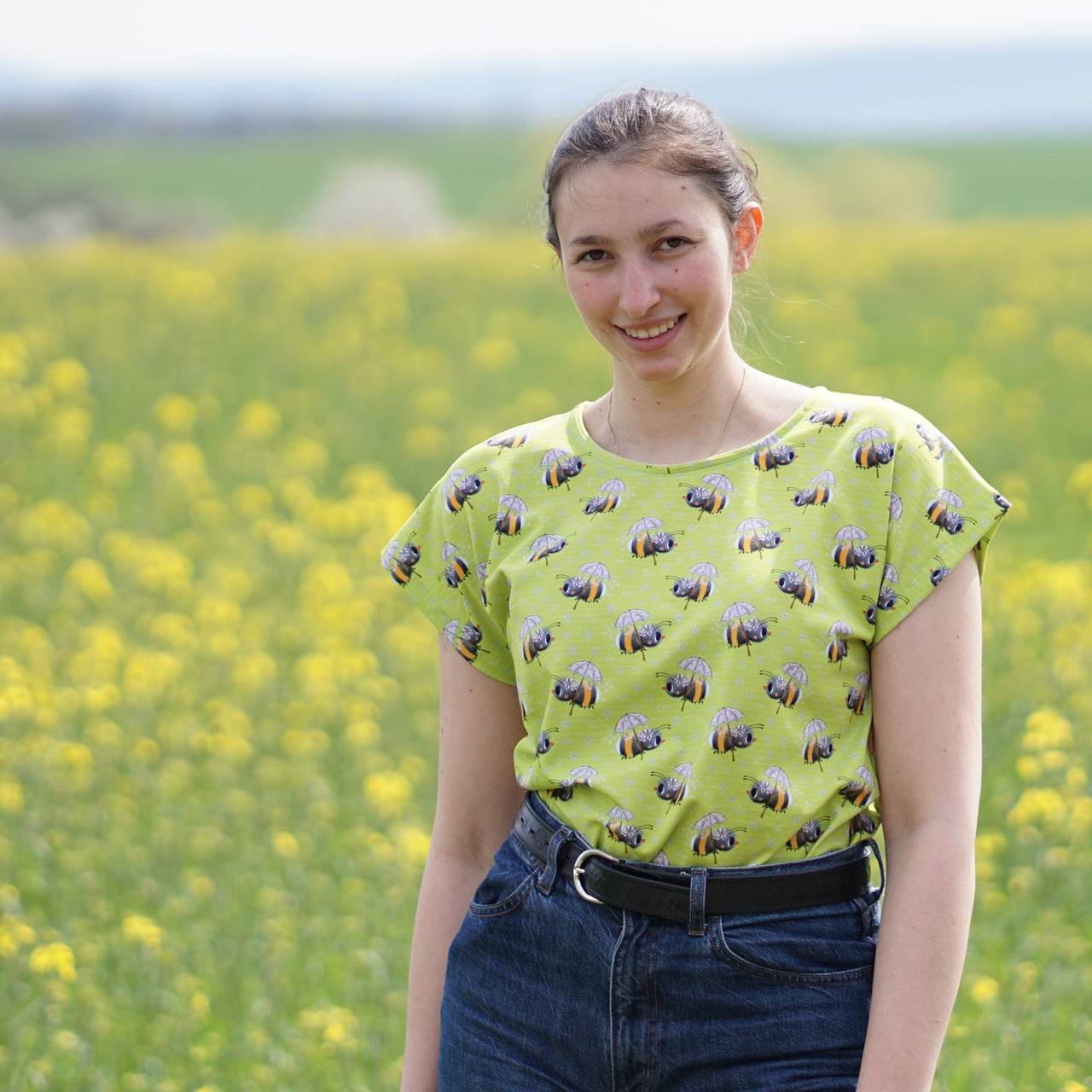 einfaches basic Kinder Shirt nähen mit Schnittmuster - Sewando