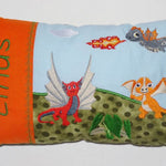 Drachen Kissen ITH Stickdatei - Sewando