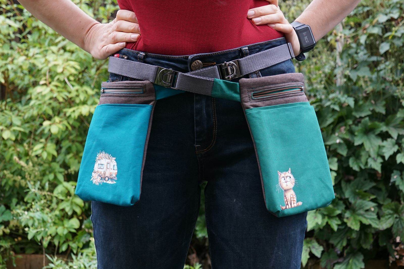 E-Book - Gürteltasche in 2 Größen nähen - Sewando