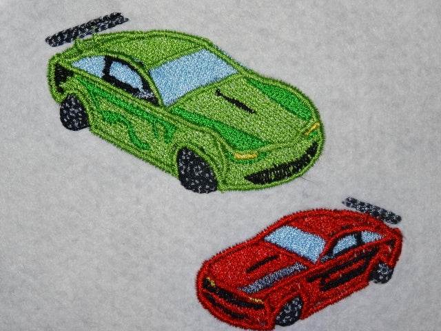 Rennauto Stickdatei - Sewando