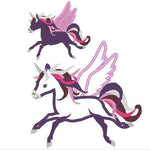 Stickdatei - Pegasus Pferd Einhorn in 7 Größen - Sewando