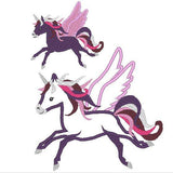 Stickdatei - Pegasus Pferd Einhorn in 7 Größen - Sewando