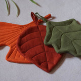 E-Book - Blätter Topflappen Eiche Ginkgo nähen Blatt