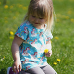 einfaches basic Kinder Shirt nähen mit Schnittmuster - Sewando