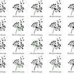Pusteblumen Stickdatei Pusteblume mit Herz - Sewando