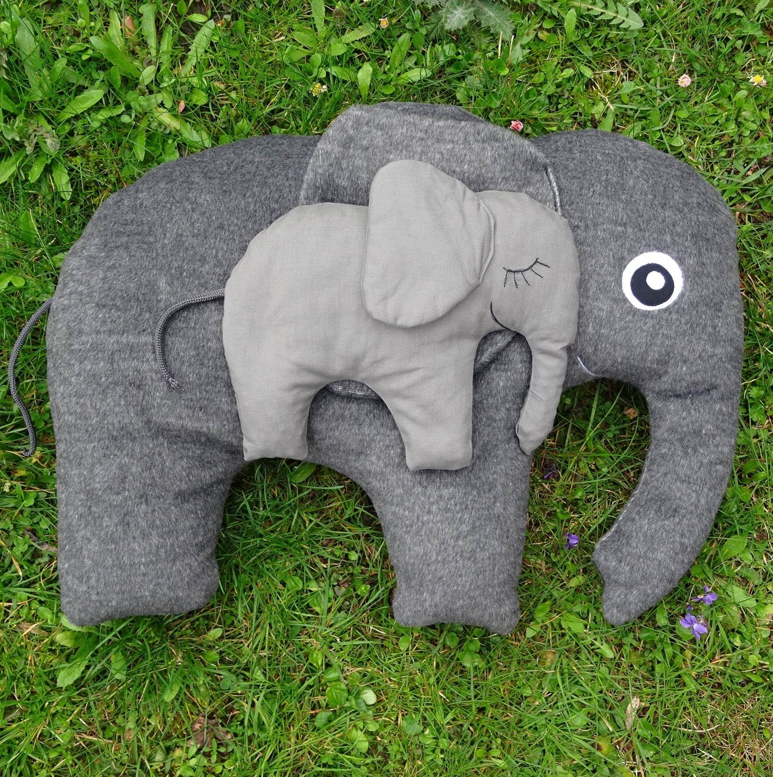 Elefant Kissen in 4 Größen nähen - Sewando