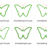Stickdatei Freebie - einfacher Schmetterling - Sewando
