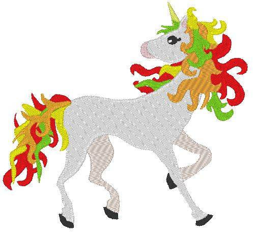 Stickdatei Einhorn - Sewando