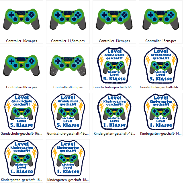 test Stickdatei - Controller - naechstes Level - Sewando