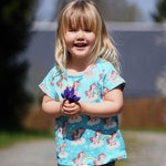 einfaches basic Kinder Shirt nähen mit Schnittmuster - Sewando