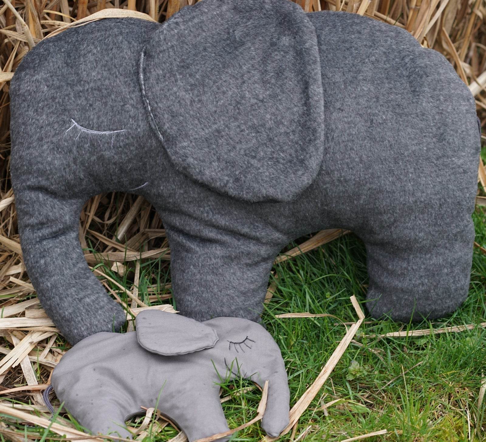 Elefant Kissen in 4 Größen nähen - Sewando
