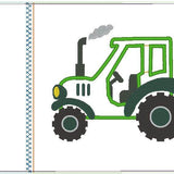 Traktor Stickdatei alle Größen inkl. Kissen ITH - Sewando