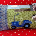 Bauernhof Stickdatei Taschenmotiv + Kissen ITH - Sewando