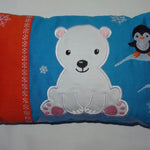 Stickdatei - Taschenmotiv + Kissen Eisbaer und Pinguin ITH - Sewando