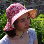 Schnittmmuster Wendehut Mathilda Gr . 42 - 60 Sommerhut Sonnenschutz - Sewando