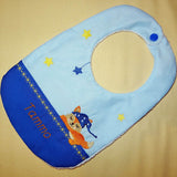 Stickdatei - Fuchs auf dem Mond Kissen und Laetzchen SET ITH - Sewando