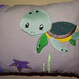 Stickdatei - Schildkroete Kissen und Laetzchen SET ITH - Sewando