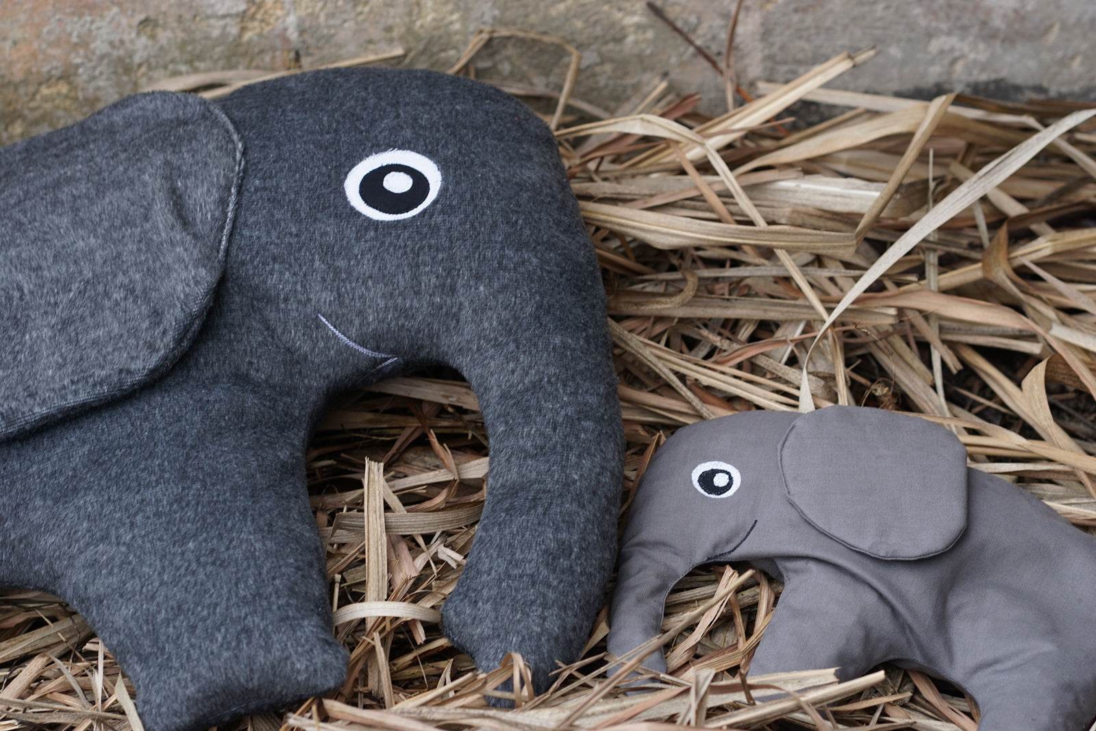 Elefant Kissen in 4 Größen nähen - Sewando
