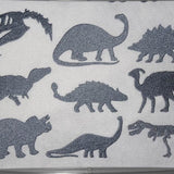 Dino Silhouetten Stickdatei - Sewando