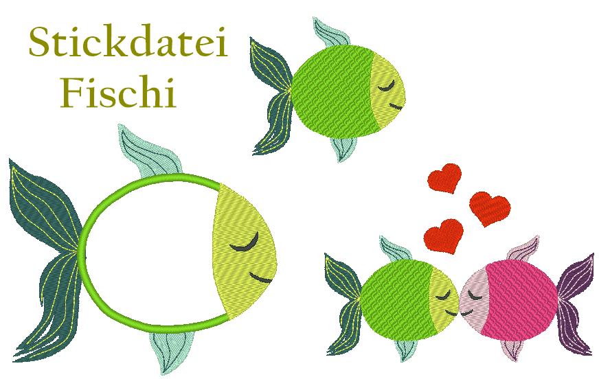 Stickdatei - Fisch - Sewando