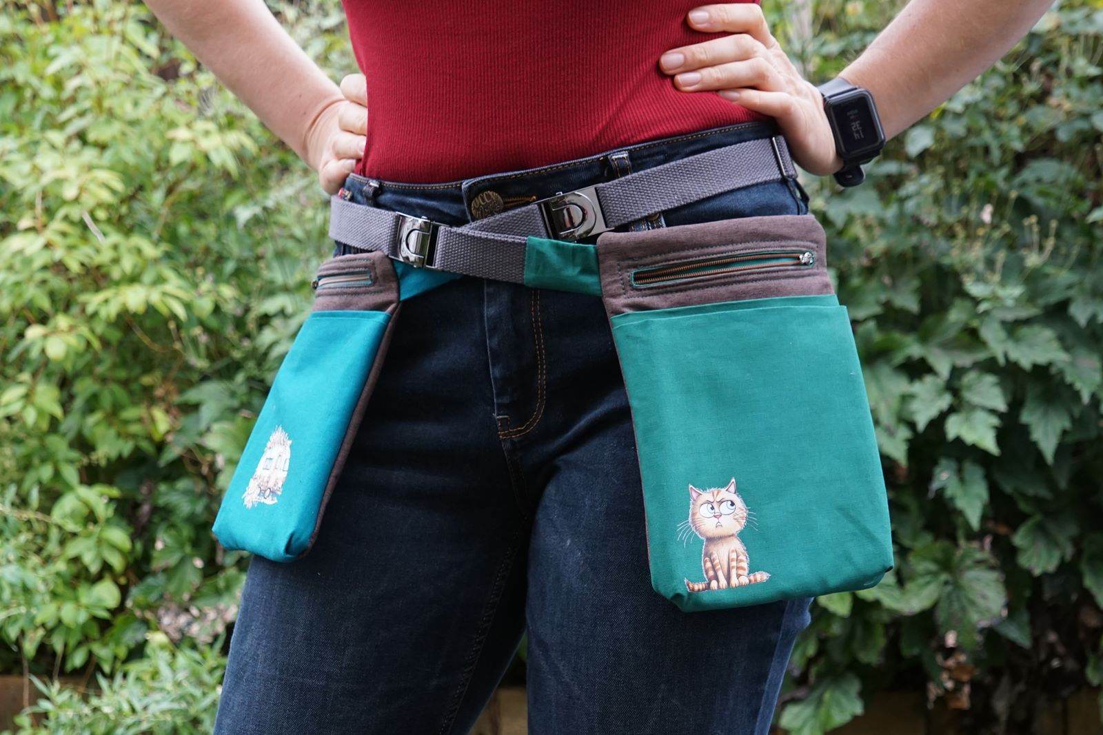 E-Book - Gürteltasche in 2 Größen nähen - Sewando