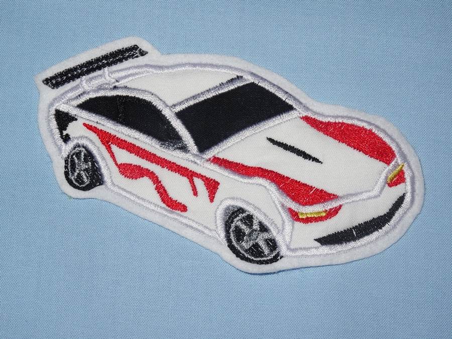 Rennauto Stickdatei - Sewando