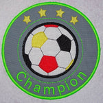 Stickdatei - Fußball bunt - Sewando