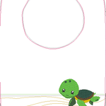 Stickdatei - Schildkroete Kissen und Laetzchen SET ITH - Sewando