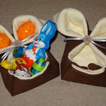 Eierkoerbchen Osterkoerbchen Hase nähen - Sewando