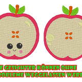 Stickdatei - freche Früchtchen Obst gefüllt - Sewando