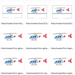 Hubschrauber Stickdatei inkl. Kissen ITH - Sewando